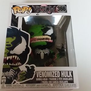 funko pop marvel venomized hulk